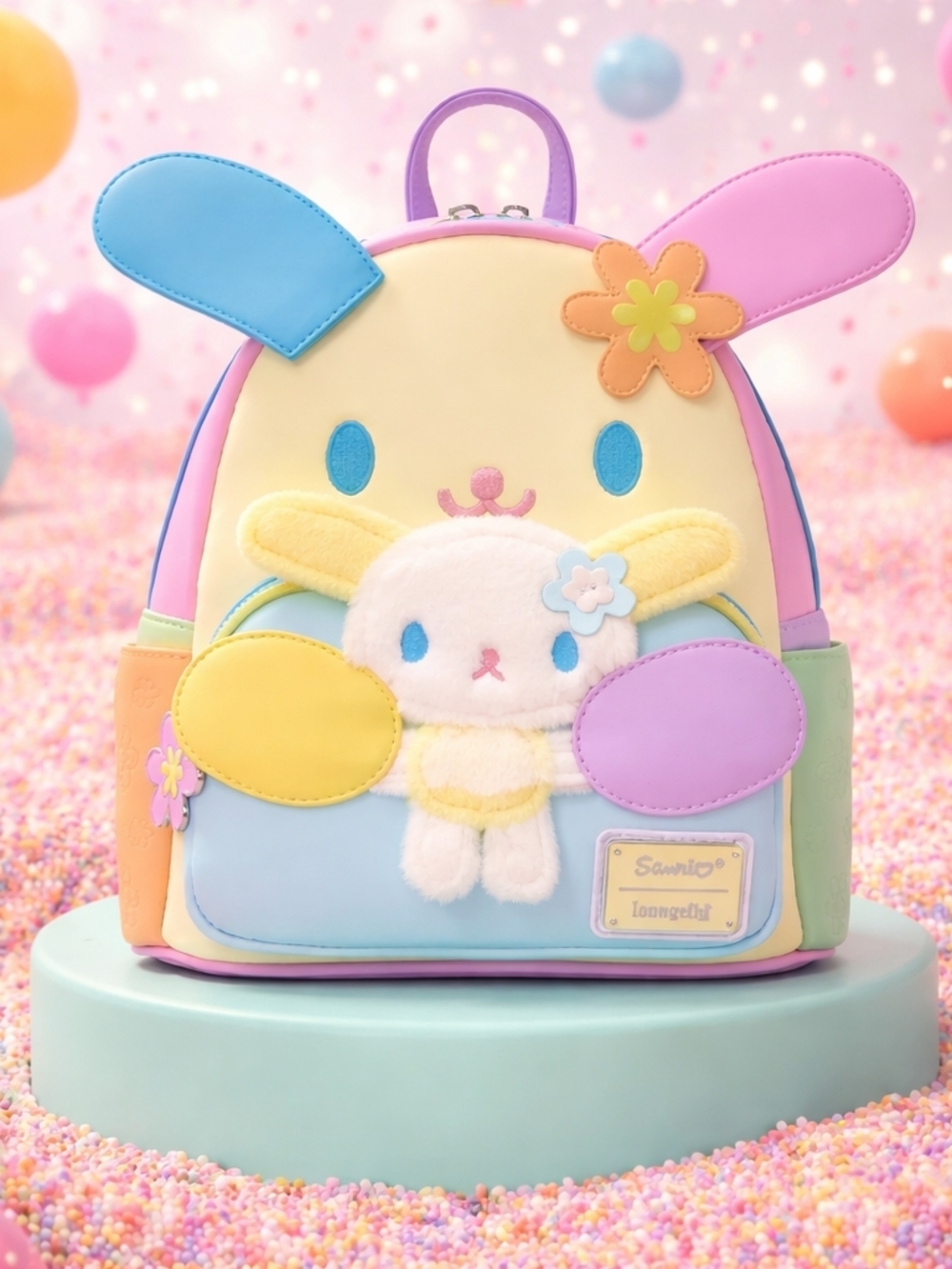 U*SA*HA*NA x Loungefly Color Block Mini Backpack